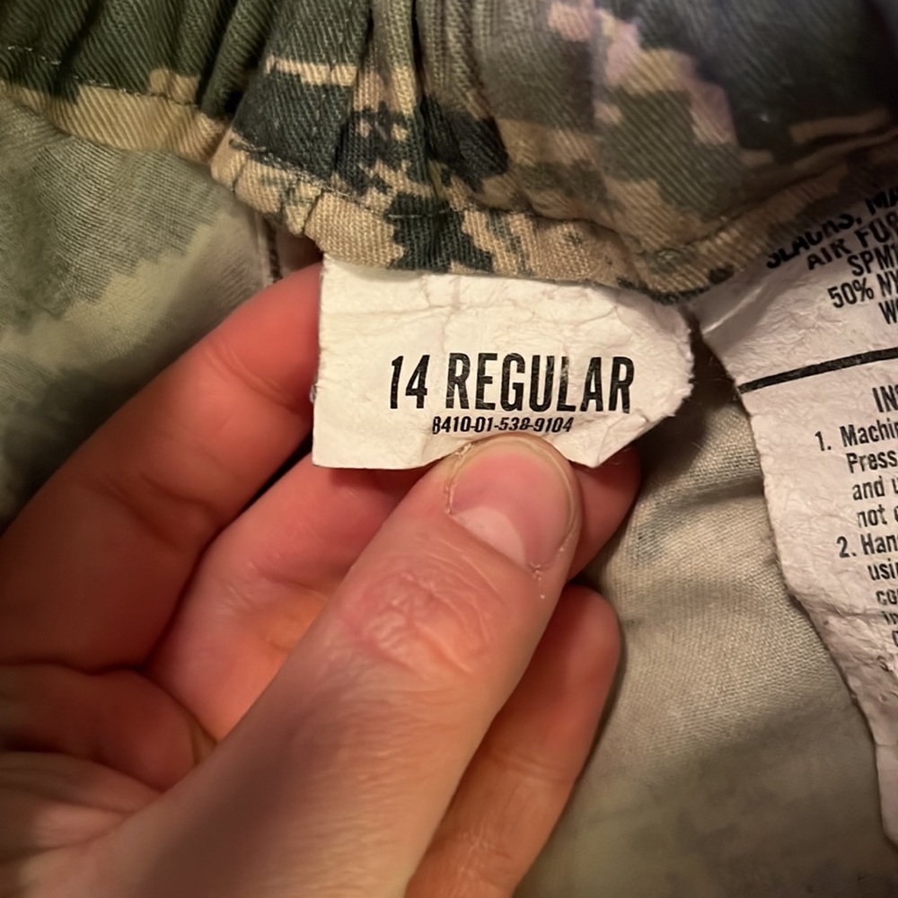 Camo maternity pants - Picture 5 of 7